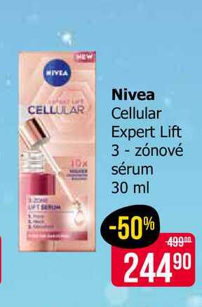 Nivea Cellular Expert Lift 3 - zónové sérum 30 ml 