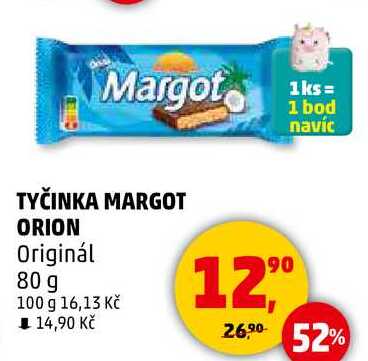 TYČINKA MARGOT ORION, 80 g 