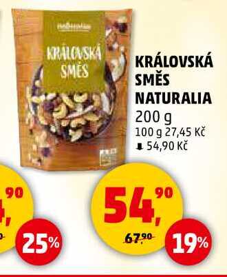 KRÁLOVSKÁ SMĚS NATURALIA, 200 g