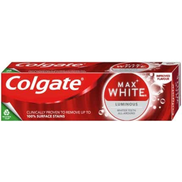 Colgate Max White Luminous zubní pasta