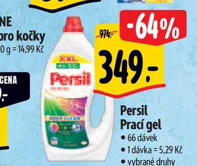   Persil Prací gel • 66 dávek  