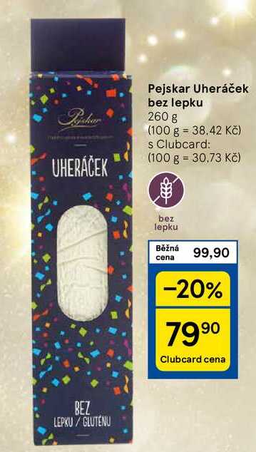 Pejskar Uheráček bez lepku, 260 g 