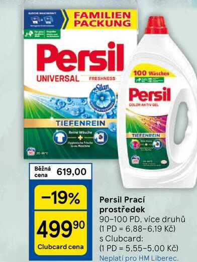 Persil Prací prostředek, 90-100 PD, více druhů 