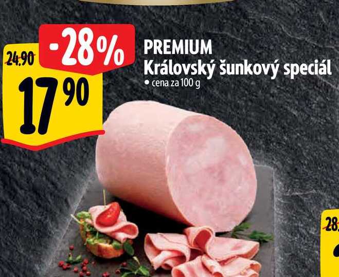   PREMIUM Královský šunkový speciál  100 g 