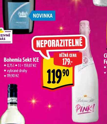   Bohemia Sekt ICE 0,75 l 