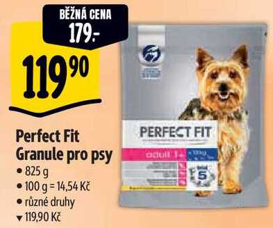 Perfect Fit Granule pro psy, 825 g 