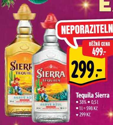 Tequila Sierra, 0,5 l