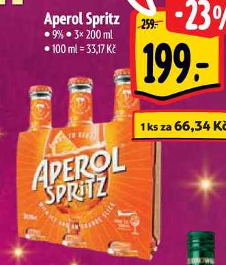 Aperol Spritz, 3x 200 ml 