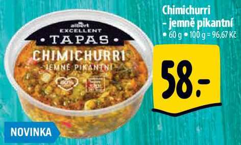 Chimichurri - jemně pikantní, 60 g 