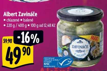 Albert Zavináče, 220 g/400 g