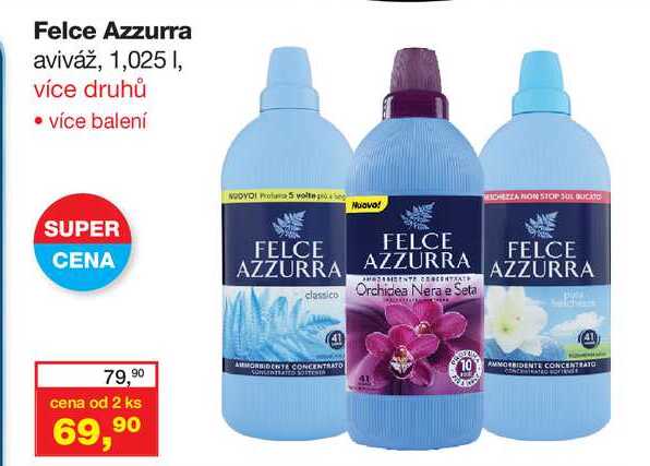 Felce Azzurra aviváž, 1,025 l