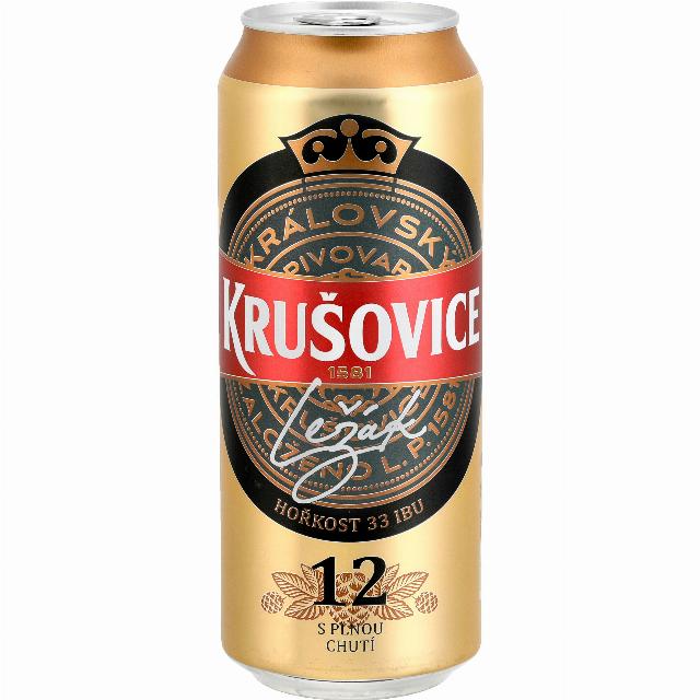 Krušovice 12 Pivo světlý ležák