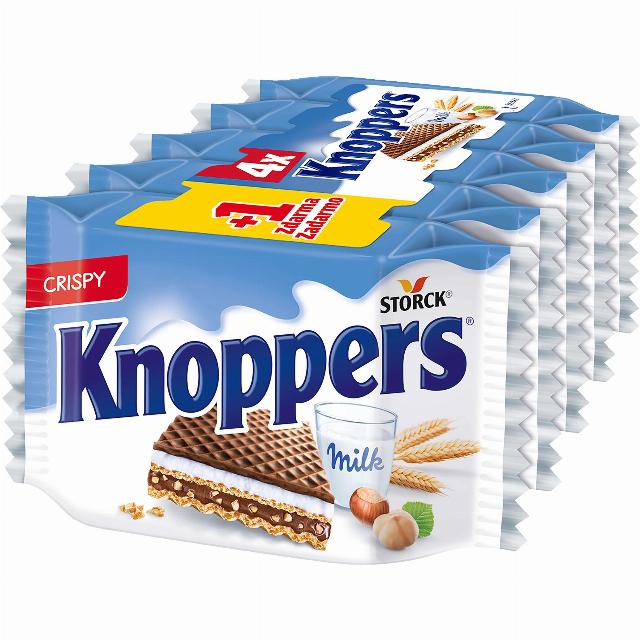 Knoppers Plněné oplatky multipack