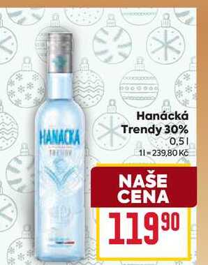 Hanácká Trendy 30% 0,5l 