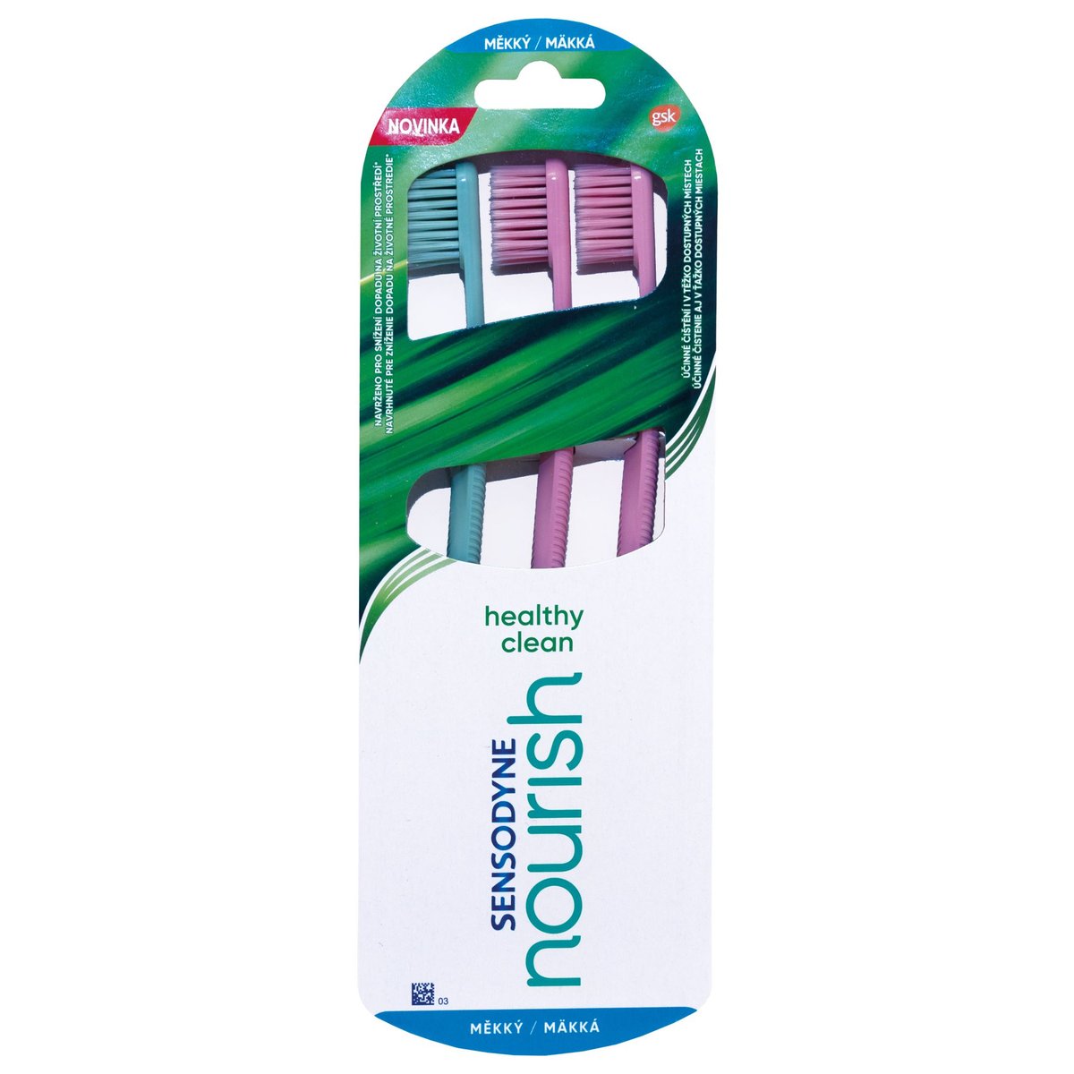 Sensodyne Nourish Healthy Clean zubní kartáček