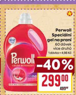 Perwoll Speciální gel na praní 60 dávek 