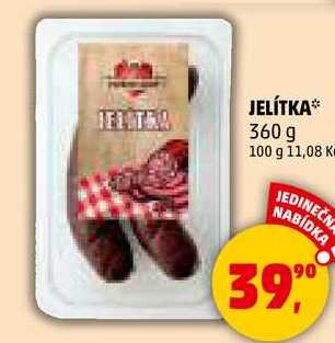 JELÍTKA, 360 g 