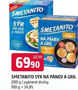 Smetanito sýr na pánev a gril 200g