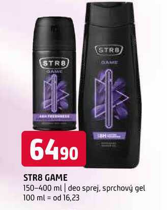 STR8 150-400 ml deo sprej, sprchový gel