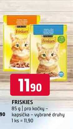 Friskies 85 g pro kočky kapsička vybrané druhy 