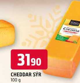 Cheddar sýr 100g