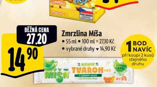   Zmrzlina Míša  55 ml  