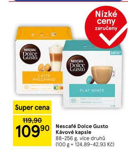 Nescafé Dolce Gusto Kávové kapsle, 88-256 g