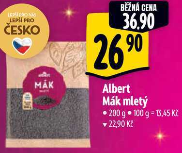 Albert Mák mletý, 200 g