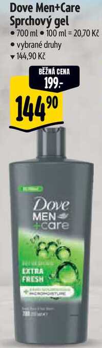 Dove Men+Care Sprchový gel, 700 ml 