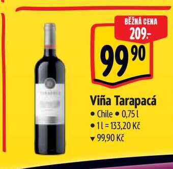   Viña Tarapacá   0,75 l