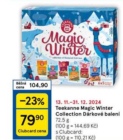 Teekanne Magic Winter Collection Dárkové balení, 72,5 g 