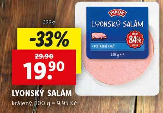 LYONSKÝ SALÁM, 200 g