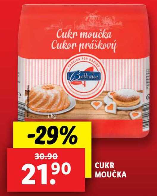 CUKR MOUČKA, 1 kg v akci