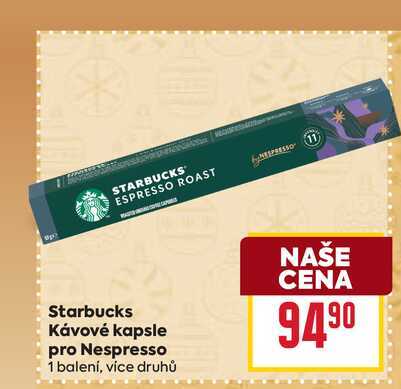 Starbucks Kávové kapsle pro Nespresso 1 balení