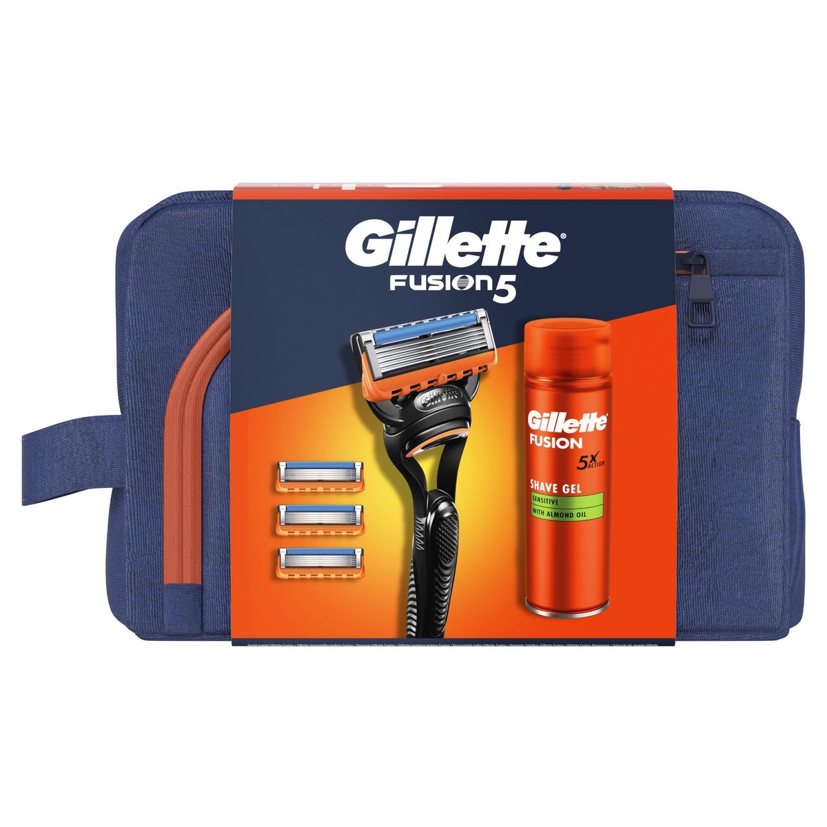 Gillette Fusion 5 dárková taštička na holení