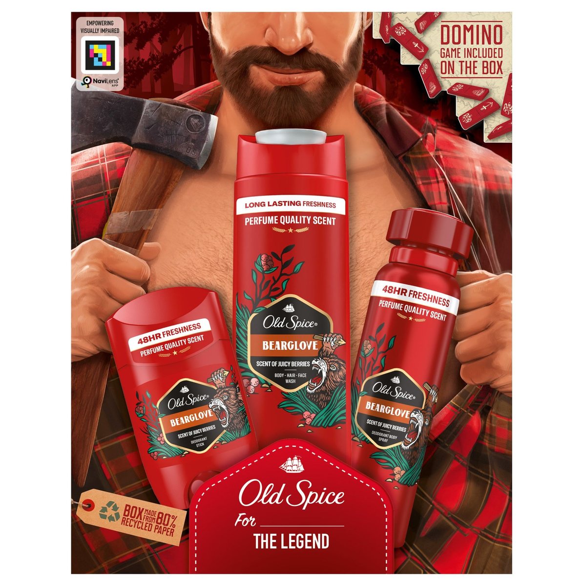 Old Spice Bearglove Lumberjack dárková sada