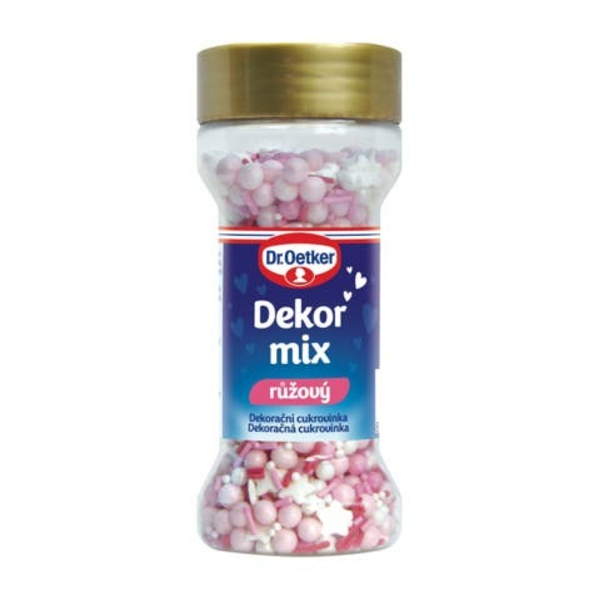 Dr. Oetker Dekor mix růžový