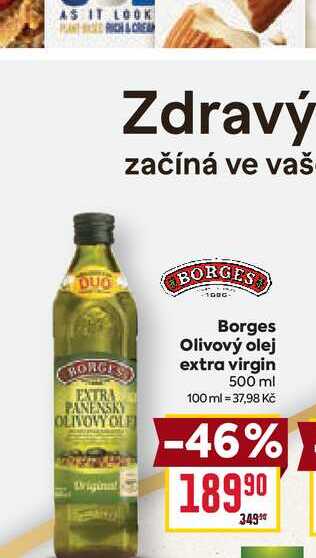 Borges Olivový olej extra virgin 500 ml 