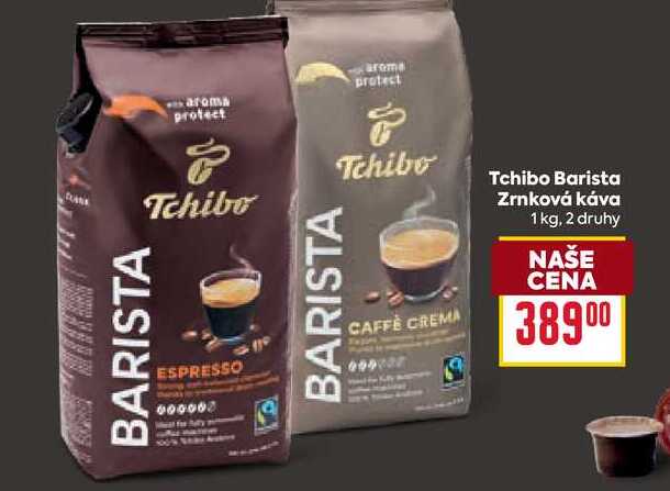 Tchibo Barista Zrnková káva 1 kg