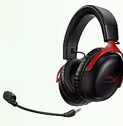 HyperX Cloud III red sluchátka přes hlavu