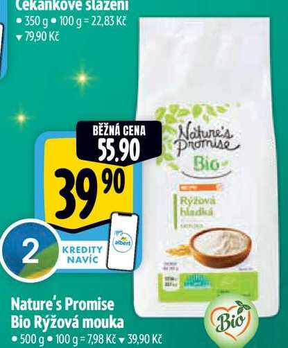 Nature's Promise Bio Rýžová mouka, 500 g 