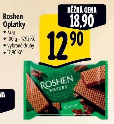 Roshen Oplatky, 72 g 