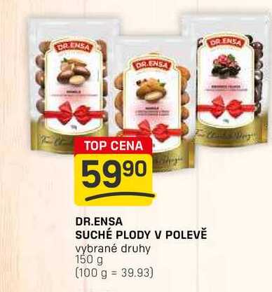 DR.ENSA SUCHÉ PLODY V POLEVĚ vybrané druhy 150 g 