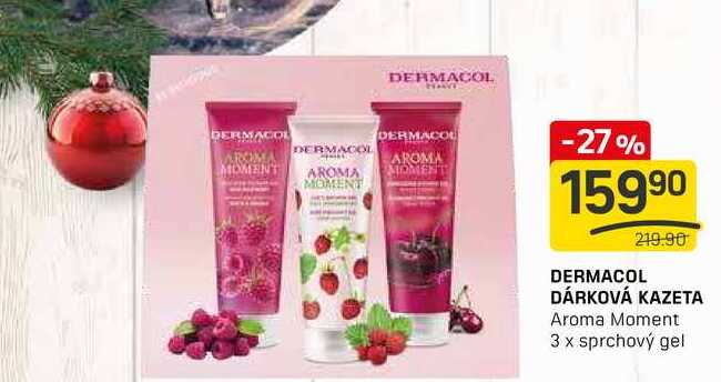 DERMACOL DÁRKOVÁ KAZETA Aroma Moment 3 x sprchový gel 