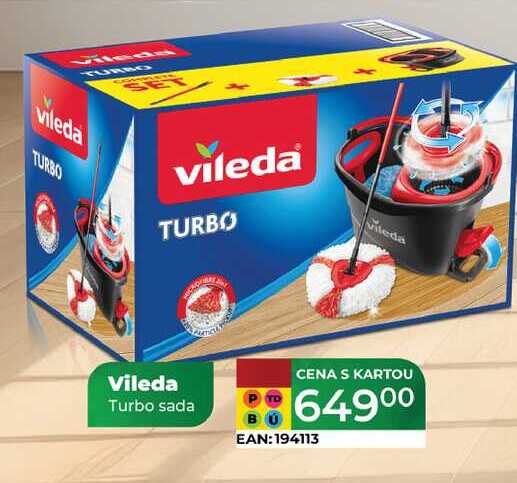 Vileda Turbo sada 