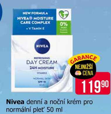 Nivea denní a noční krém pro normální pleť 50 ml 