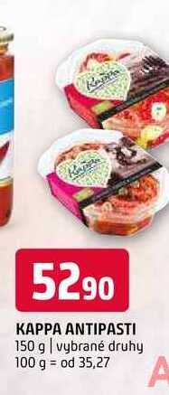 Kappa antipasti 150 g vybrané druhy