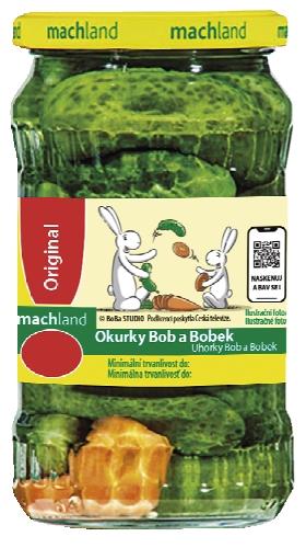 Machland Okurky Bob a Bobek, 180 g