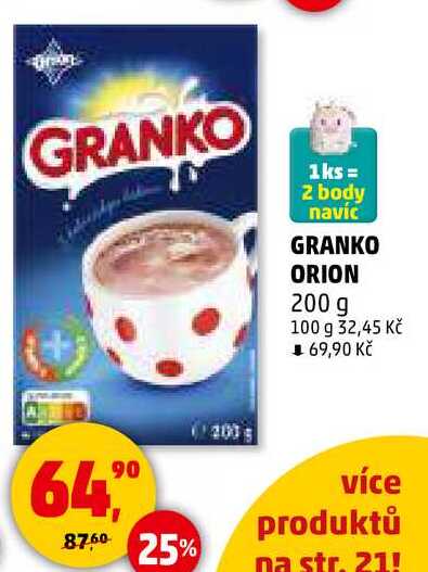 GRANKO ORION, 200 g 