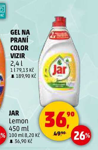 JAR Lemon, 450 ml